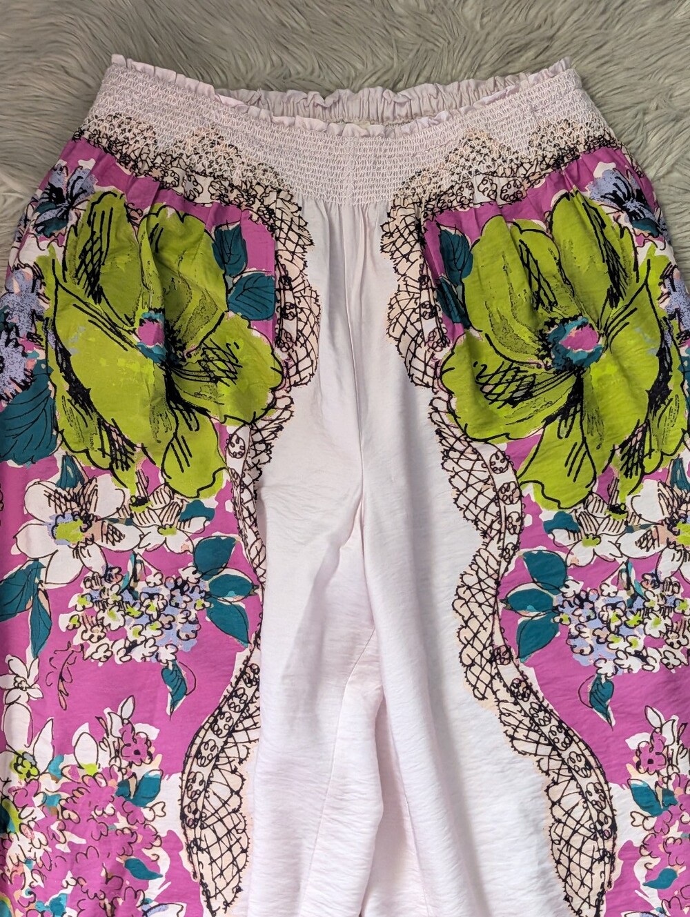NWT Anthropologie Plenty by Tracy Reese Floral Harem Pants - Picture 5 of 15